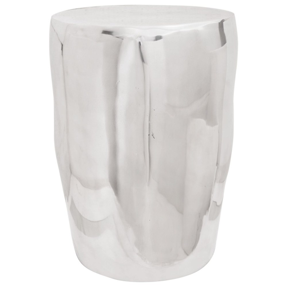 vidaXL Face Stol Silver 33x33x45 cm Aluminium