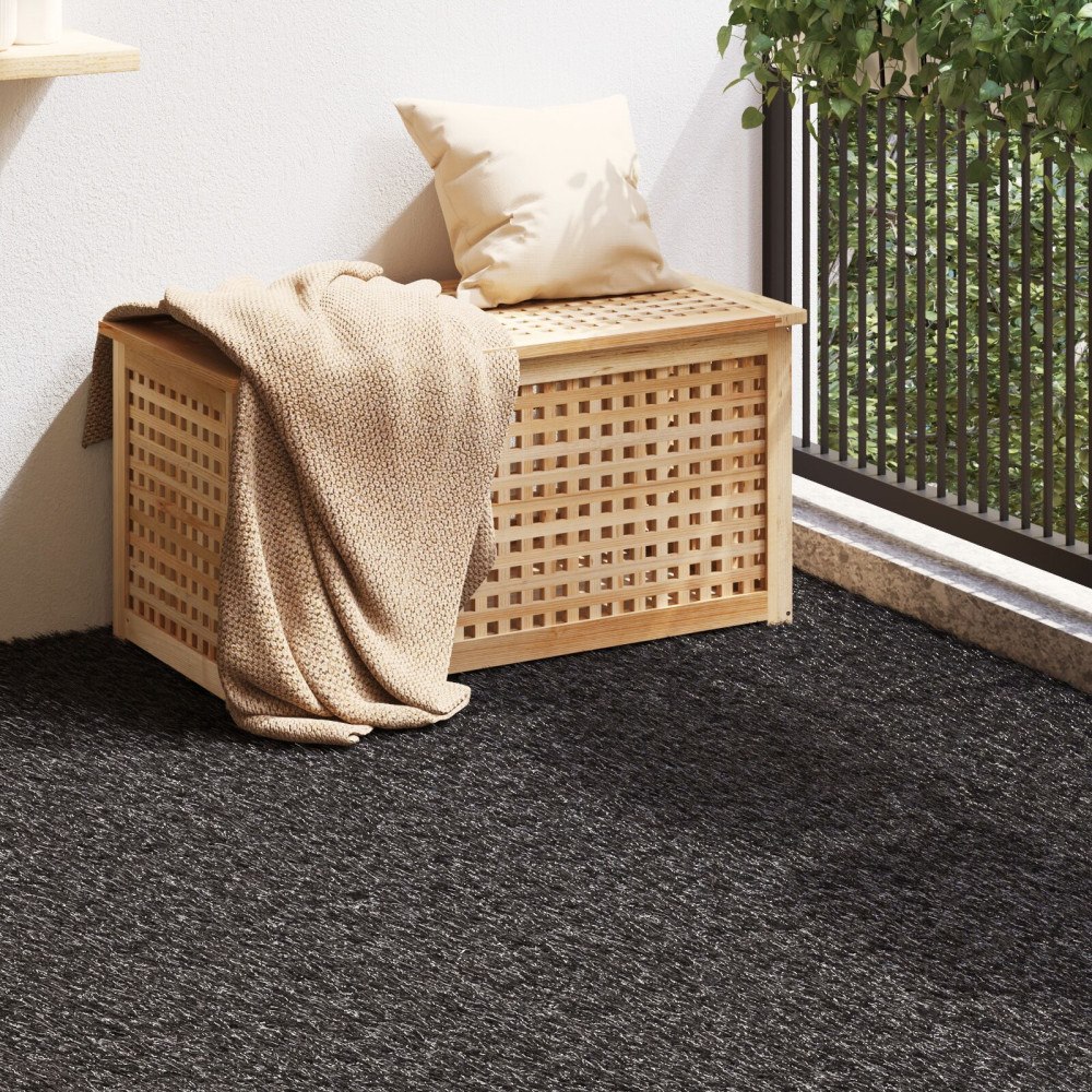 vidaXL Konstgräs Svart 1x5 m 30 mm