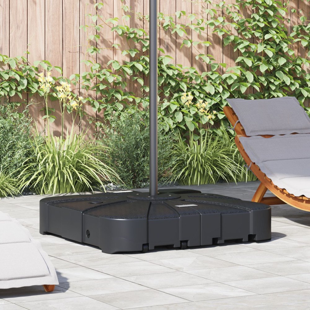 vidaXL 2 Delars Cantilever Parasolbas Set - 150kg Sand eller 113kg Vatten