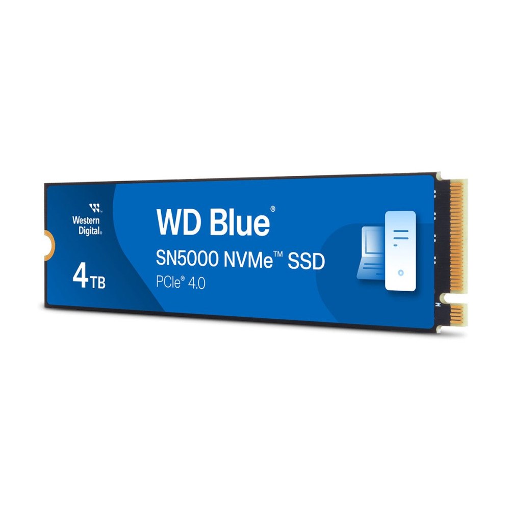 SANDISK WD Blue SN5000 WDS400T4B0E - SSD - 4 TB - PCIe 4.0 x4 (NVMe)