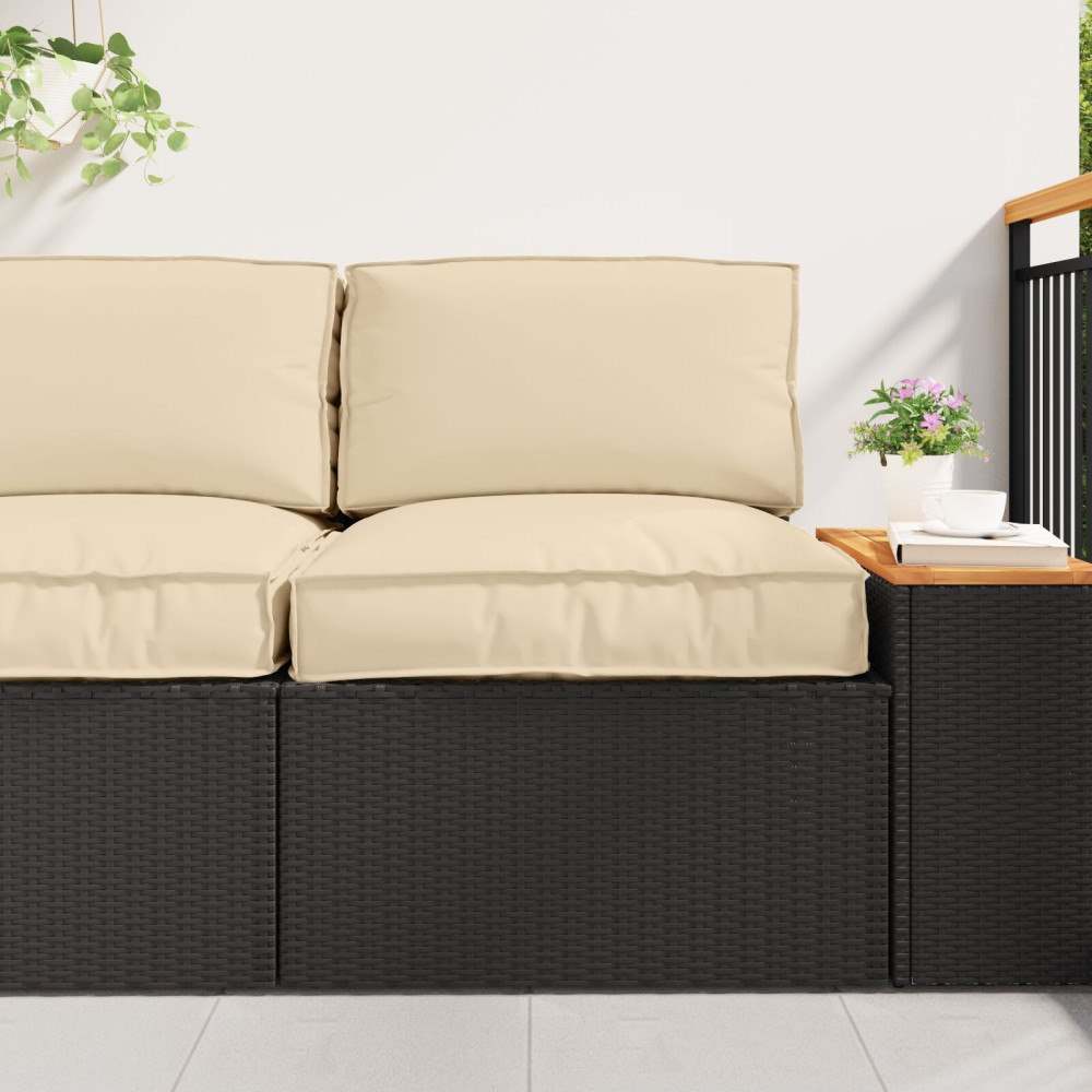 vidaXL Pallkudde för Sitt Beige 60x60x12 cm Oxford Tyg