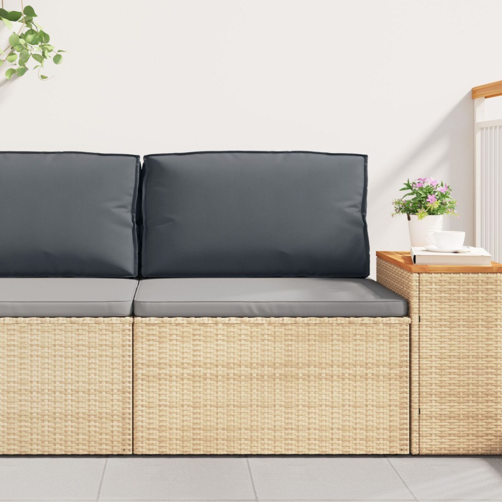 vidaXL Pallkudde för Ryggstöd Antracit 80x40x12 cm Oxford Tyg