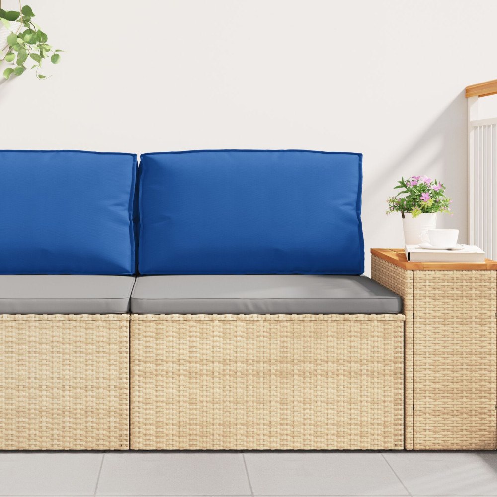 vidaXL Pallkudde för ryggstöd Kunglig blå 80x40x12 cm Oxfordtyg