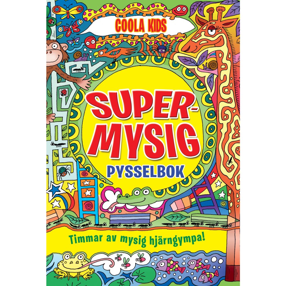 Legind A/S Supermysig pysselbok : Timmar av mysig hjärngympa! (häftad)