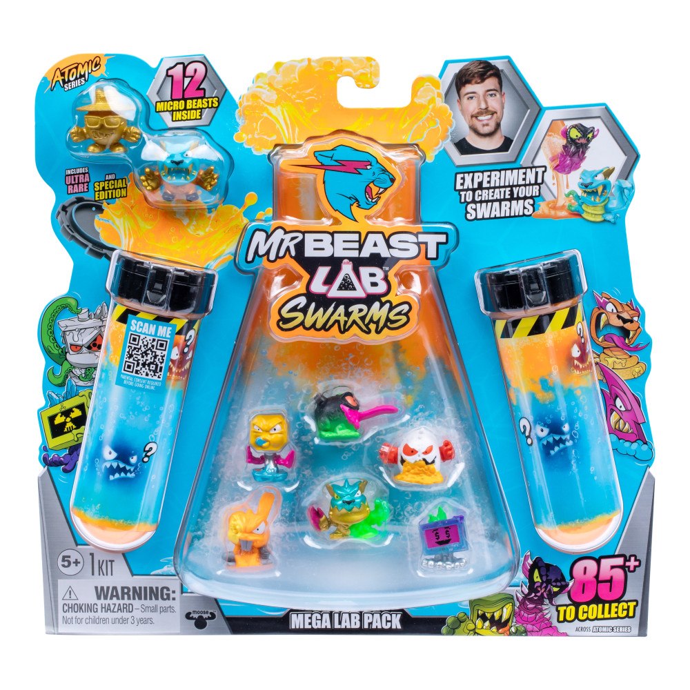 MR. BEAST LAB MR. BEAST LAB - Swarms Mega Lab 12 pack. Series 2 - (20389)