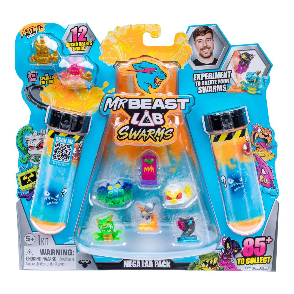 MR. BEAST LAB MR. BEAST LAB - Swarms Mega Lab 12 pack. Series 2 - (20389)