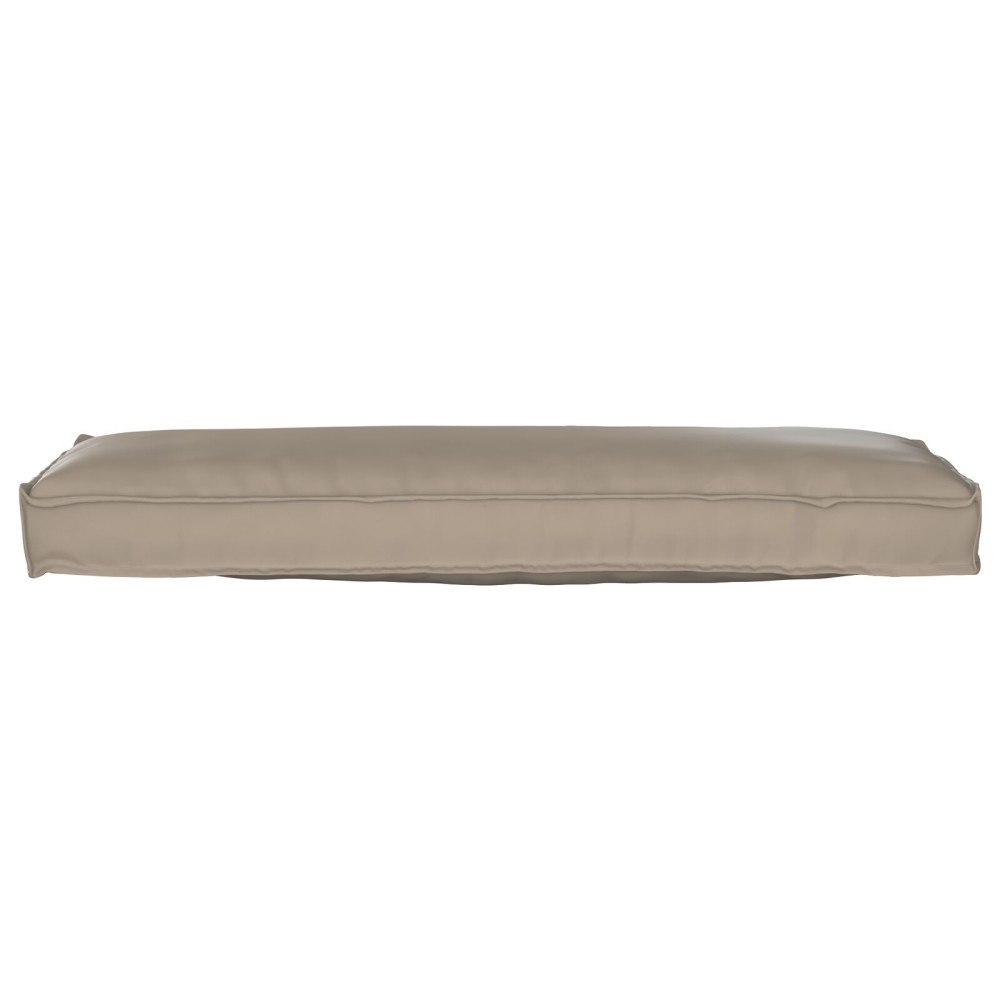 vidaXL Pallet Kudde för Bänk Taupe 120x40x8 cm Oxford Tyg