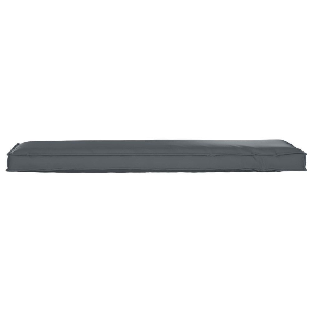 vidaXL Kudde för Bänk Antracit 140x40x8 cm Oxford Tyg