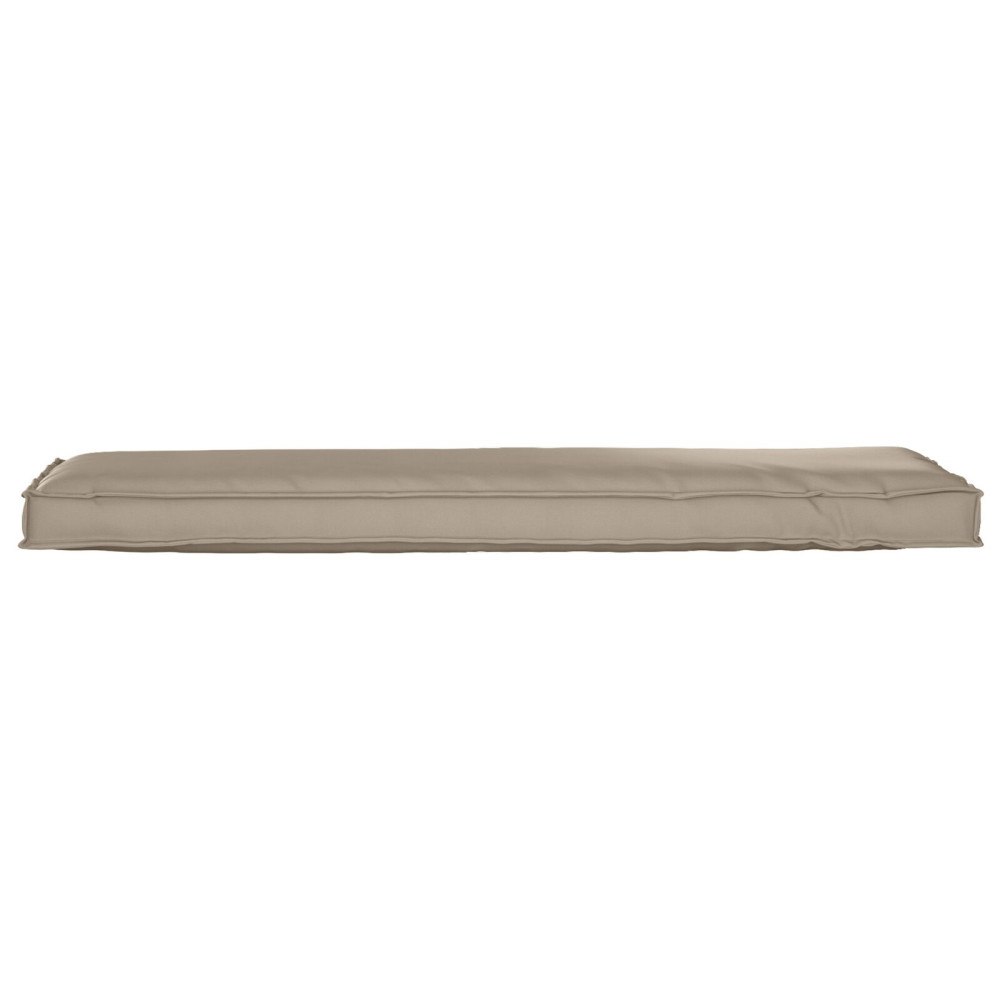 vidaXL Pallkudde för Bänk Taupe 140x40x8 cm Oxfordtyg
