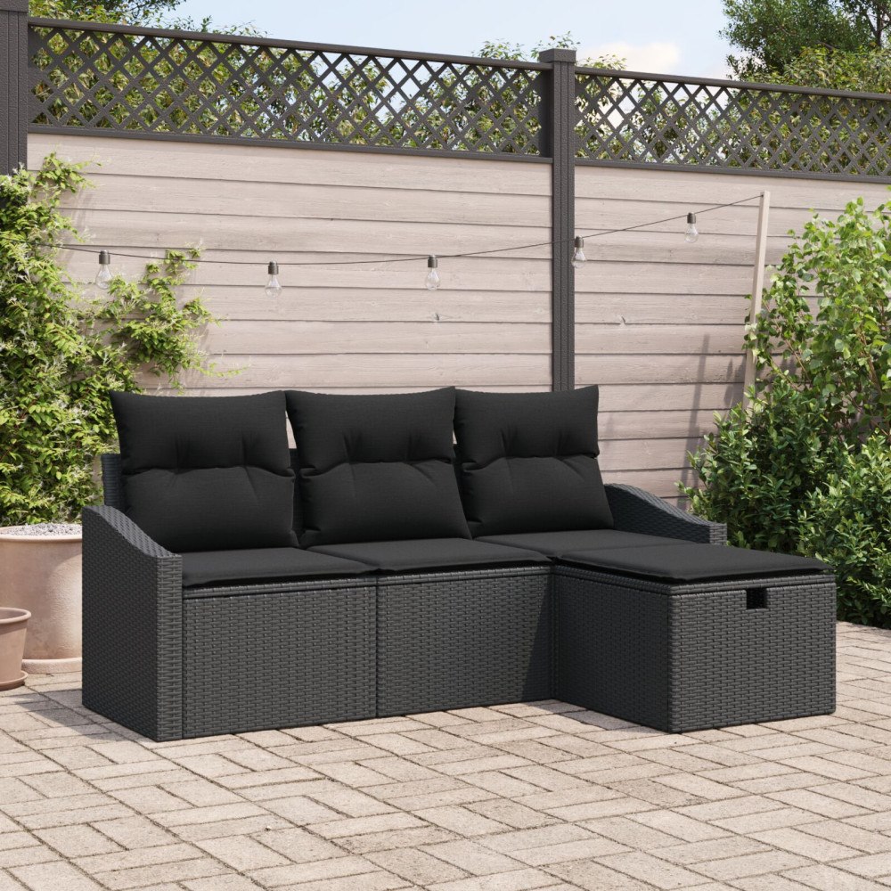 vidaXL Soffset 4 st konstrotting