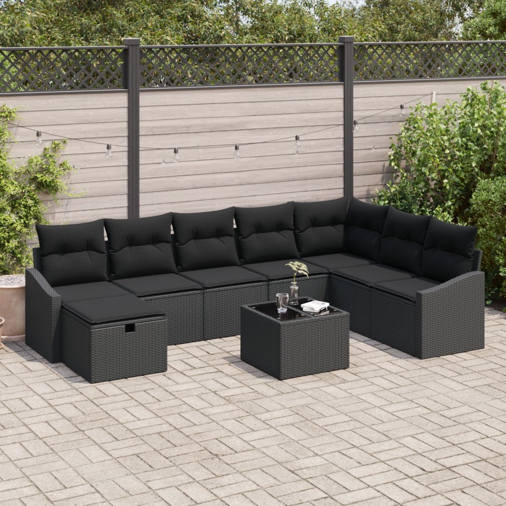 vidaXL Soffset 8 st konstrotting