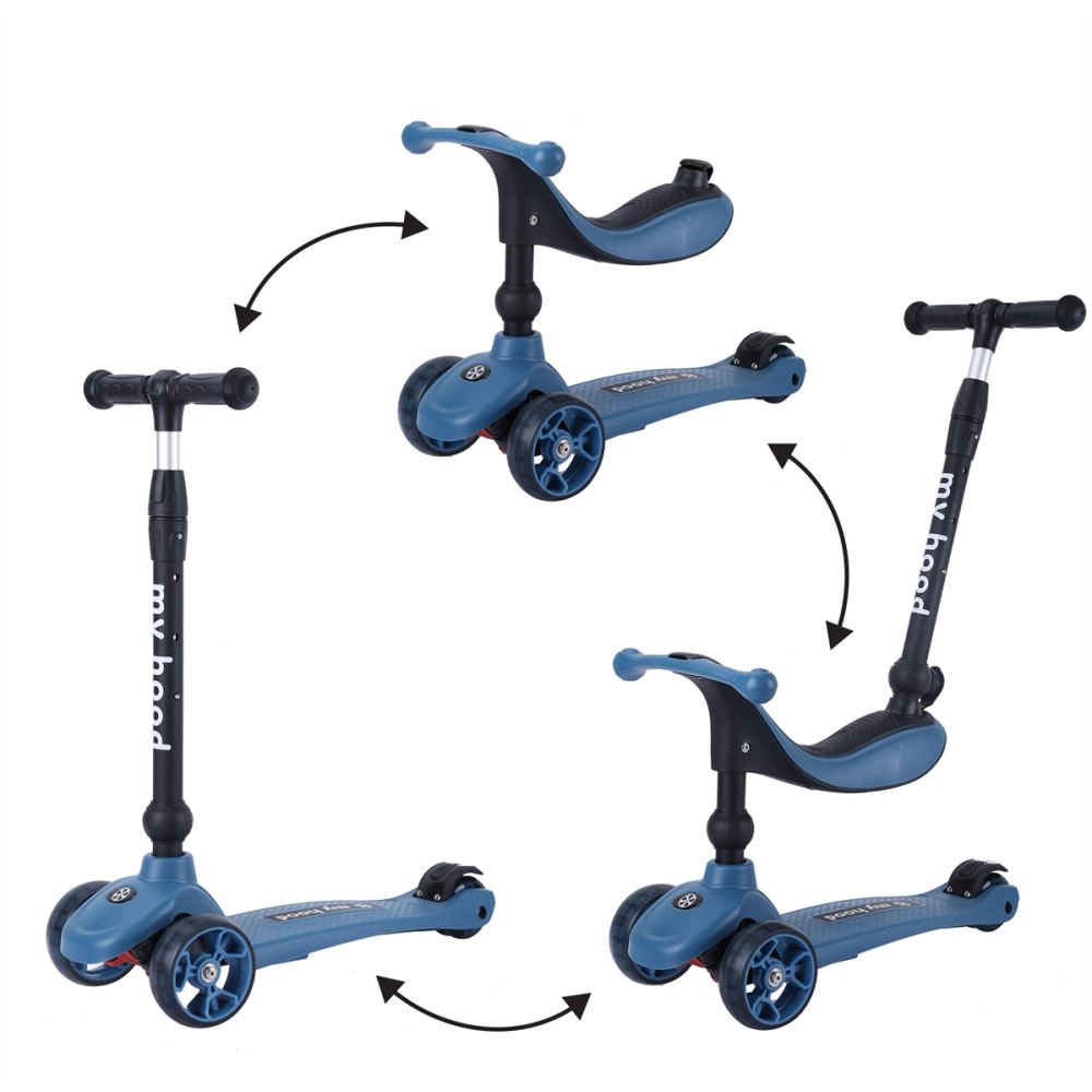 My Hood My Hood - Kick'n Ride Scooter - Blue (505142)