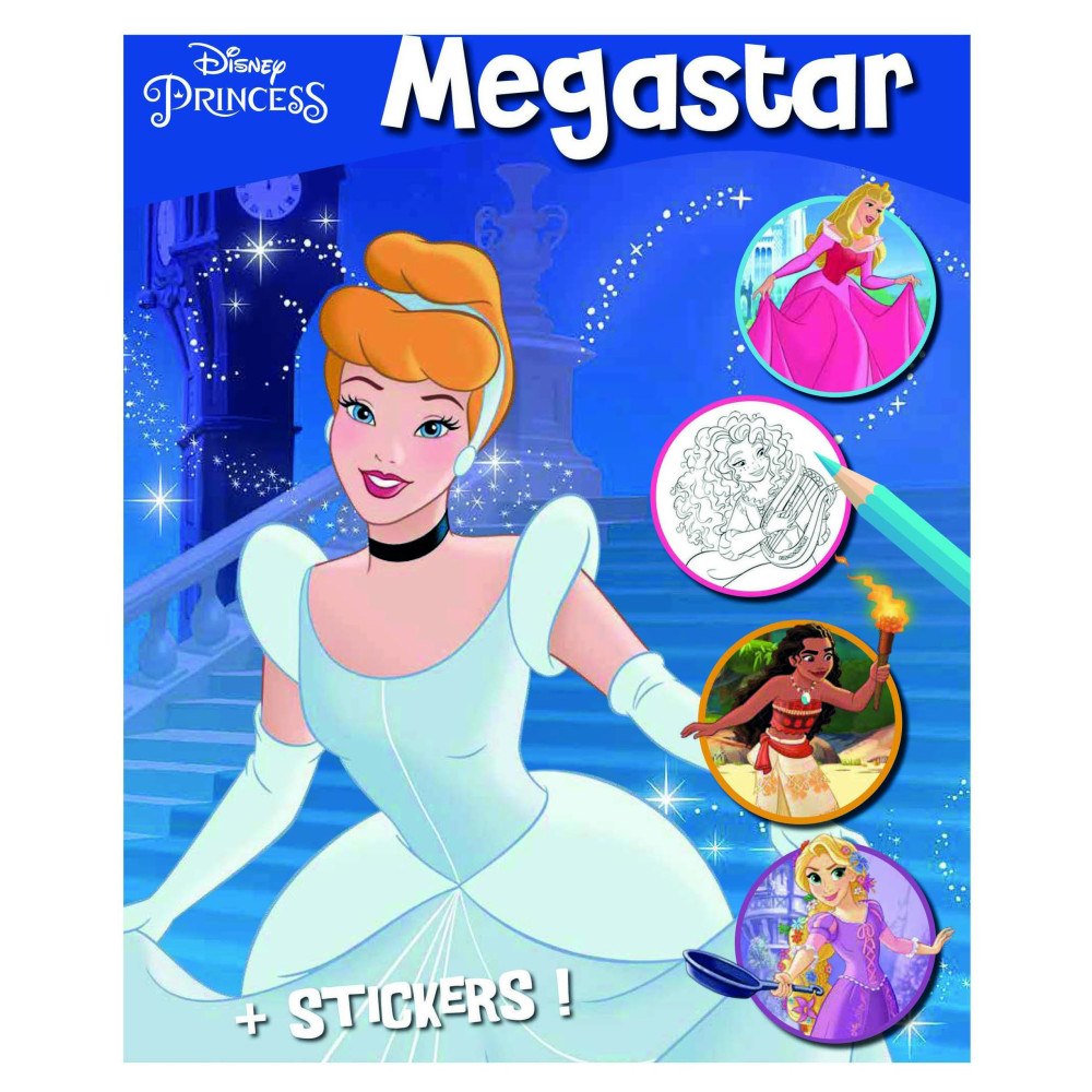 Disney Disney - Megastar Colouringbook - Princess