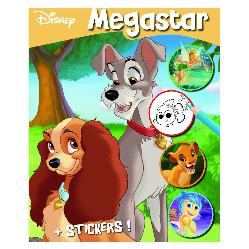 Disney Disney - Megastar Colouringbook - Movie start