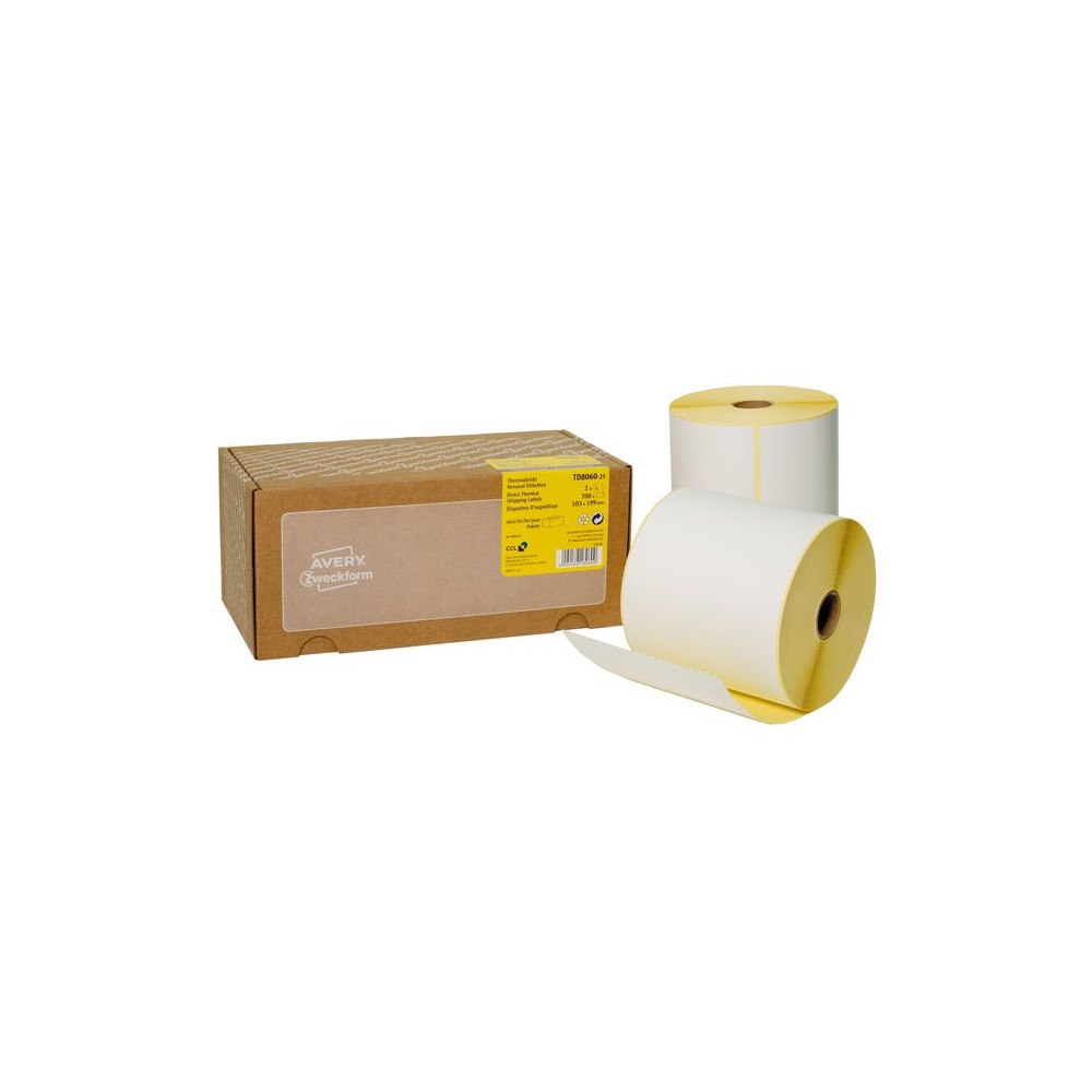 AVERY Termoetikett AVERY 103x199mm 700/rl