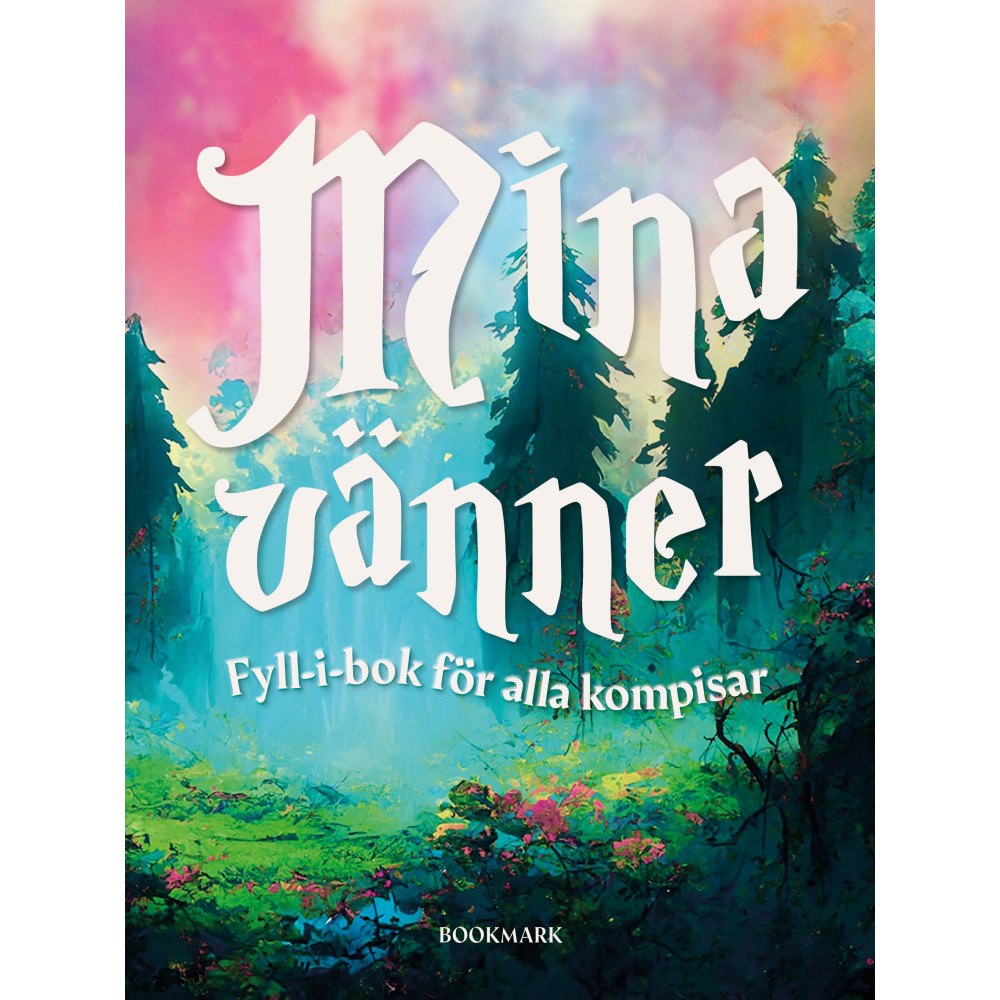 Bookmark Förlag Mina vänner (bok, kartonnage)