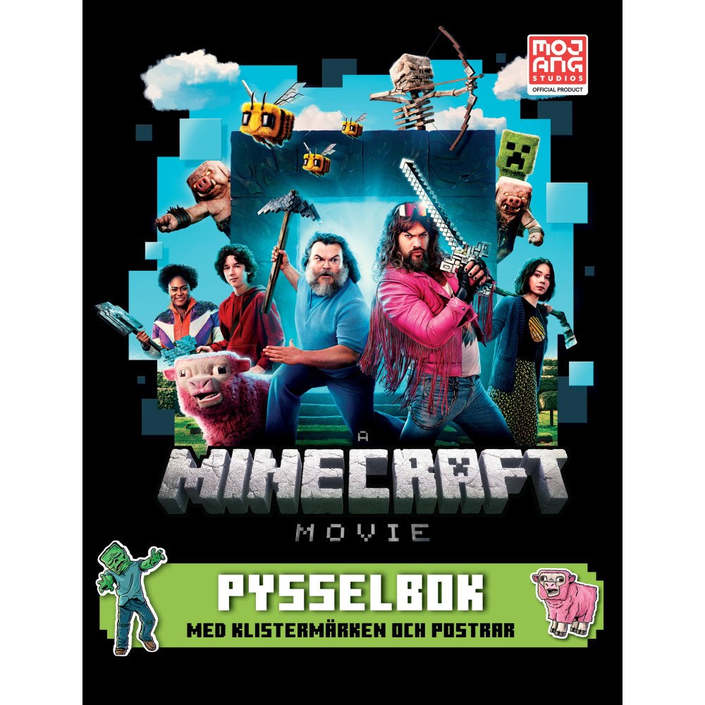 Egmont Story House Pysselbok Minecraft Movie (häftad) (Skadad)