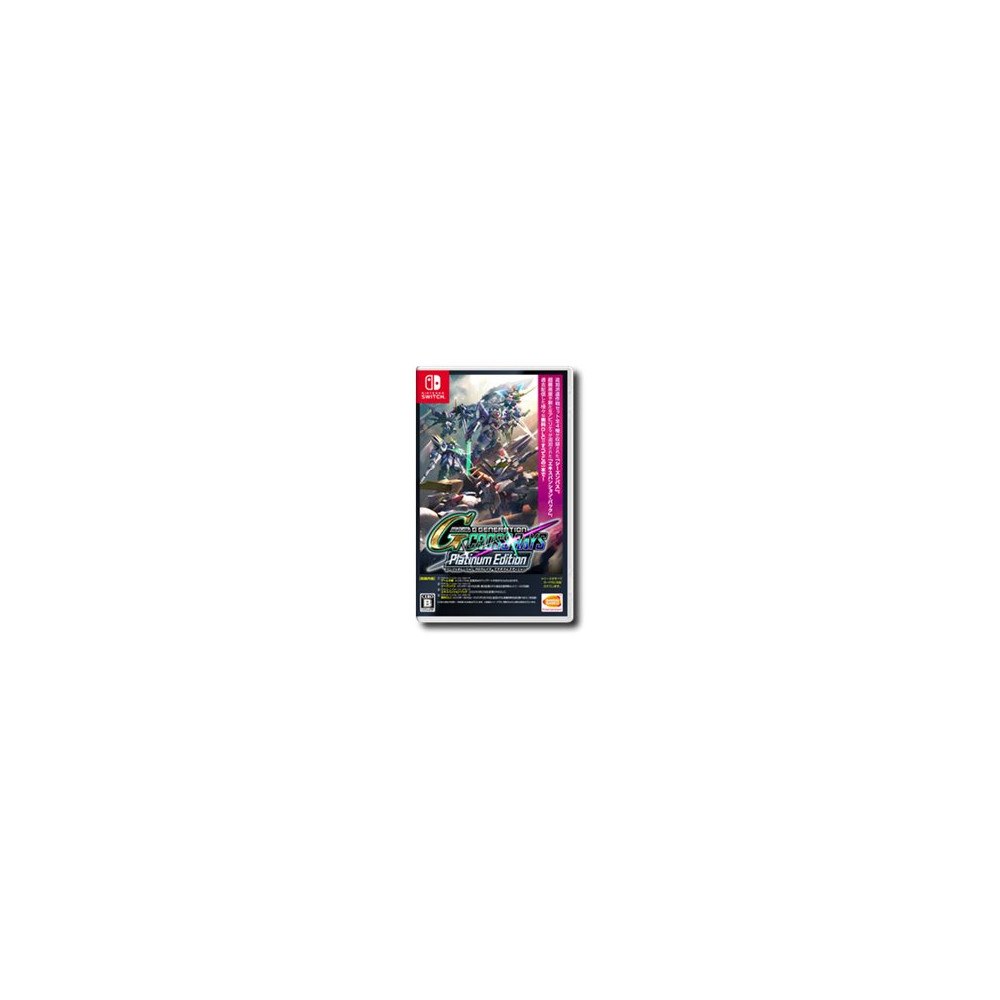 BANDAI NAMCO SD Gundam G Generation Cross Rays Platinum Edition Nintendo Switch