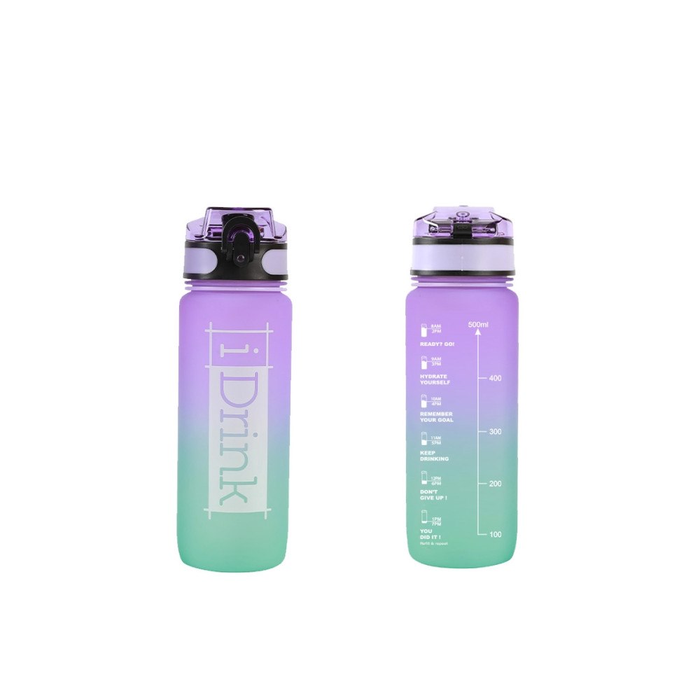 iTotal I-Drink - Tritan Bottle - 750 ml purple and aquamarine (ID2121)