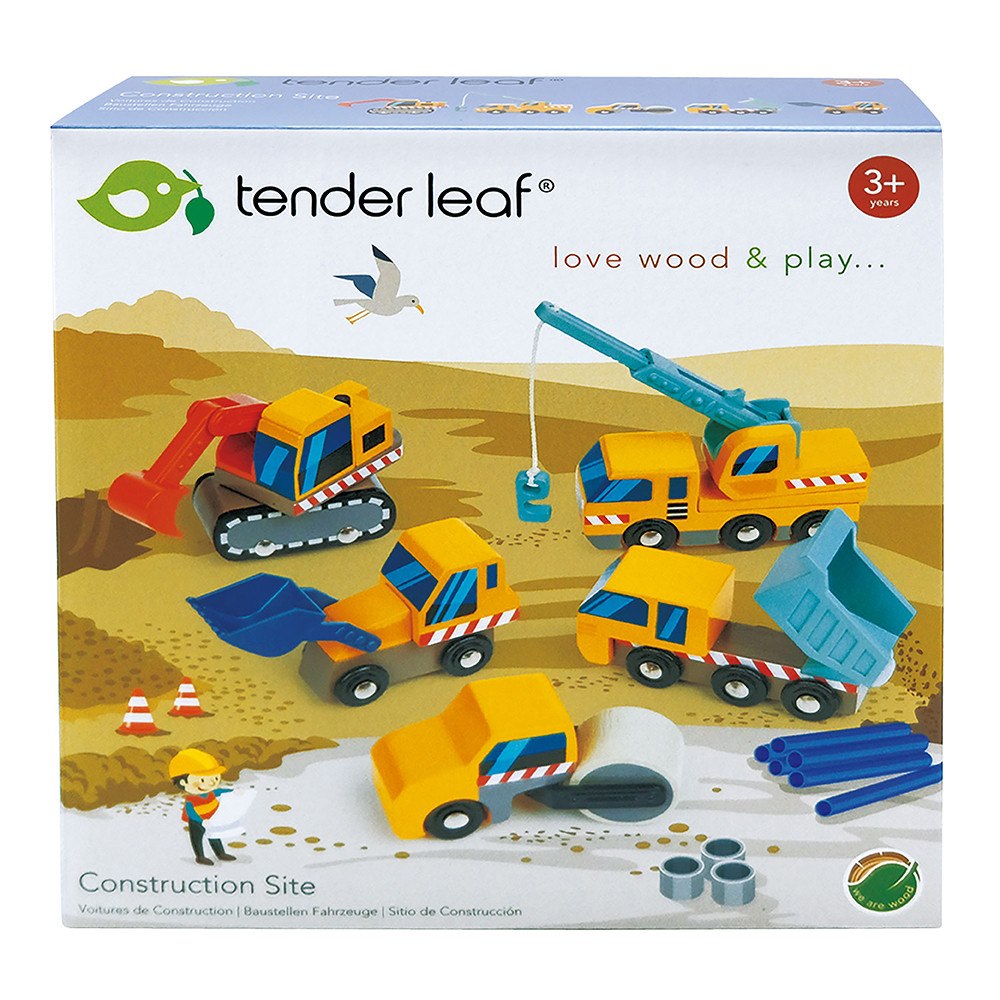 Tender Leaf Tender Leaf - 5 Construction Vehicles - (TL8355)