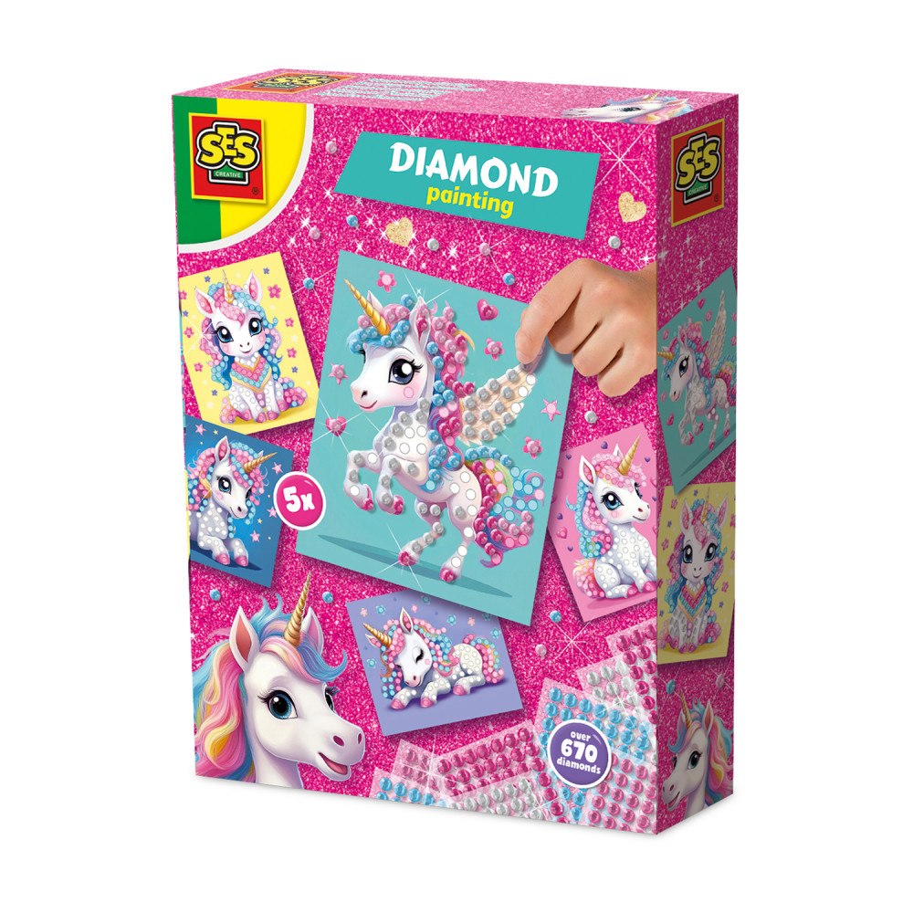 SES Creative SES Creative - Diamond Painting - Unicorn - (S14726)