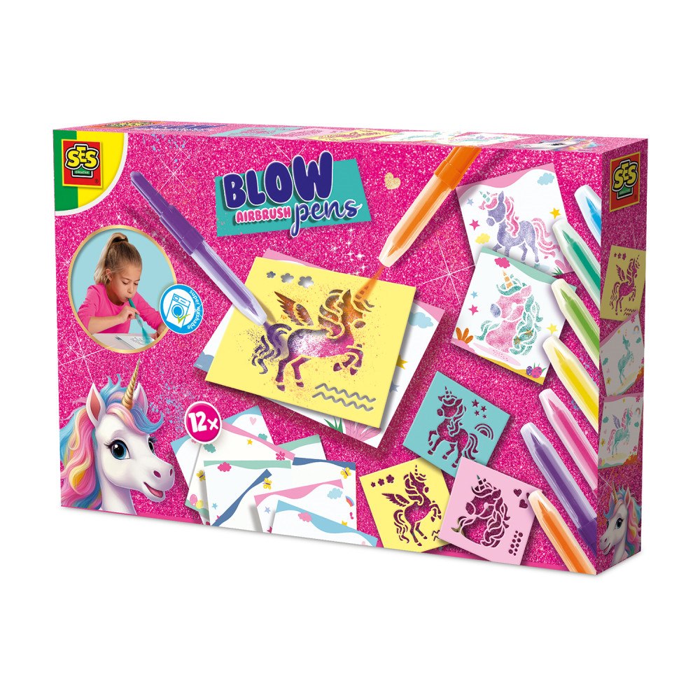 SES Creative SES Creative - Blow Pens Airbrush Unicorn - (S14725)
