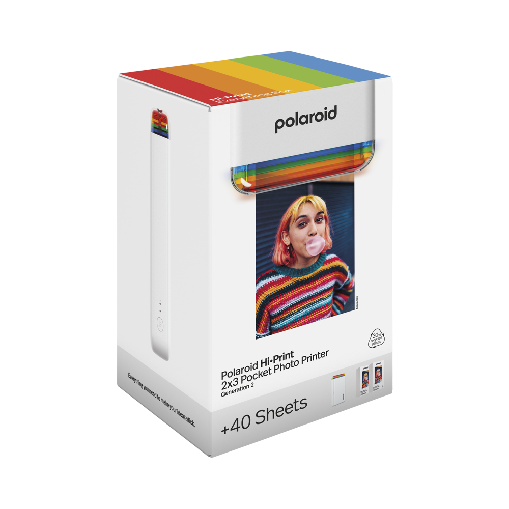 Polaroid Polaroid - Hi-Print Gen 2 E-Box Printer - White