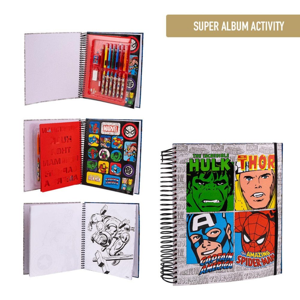 CERDA Cerda - Super Activity Album Colourful, Marvel (I-2700000851)