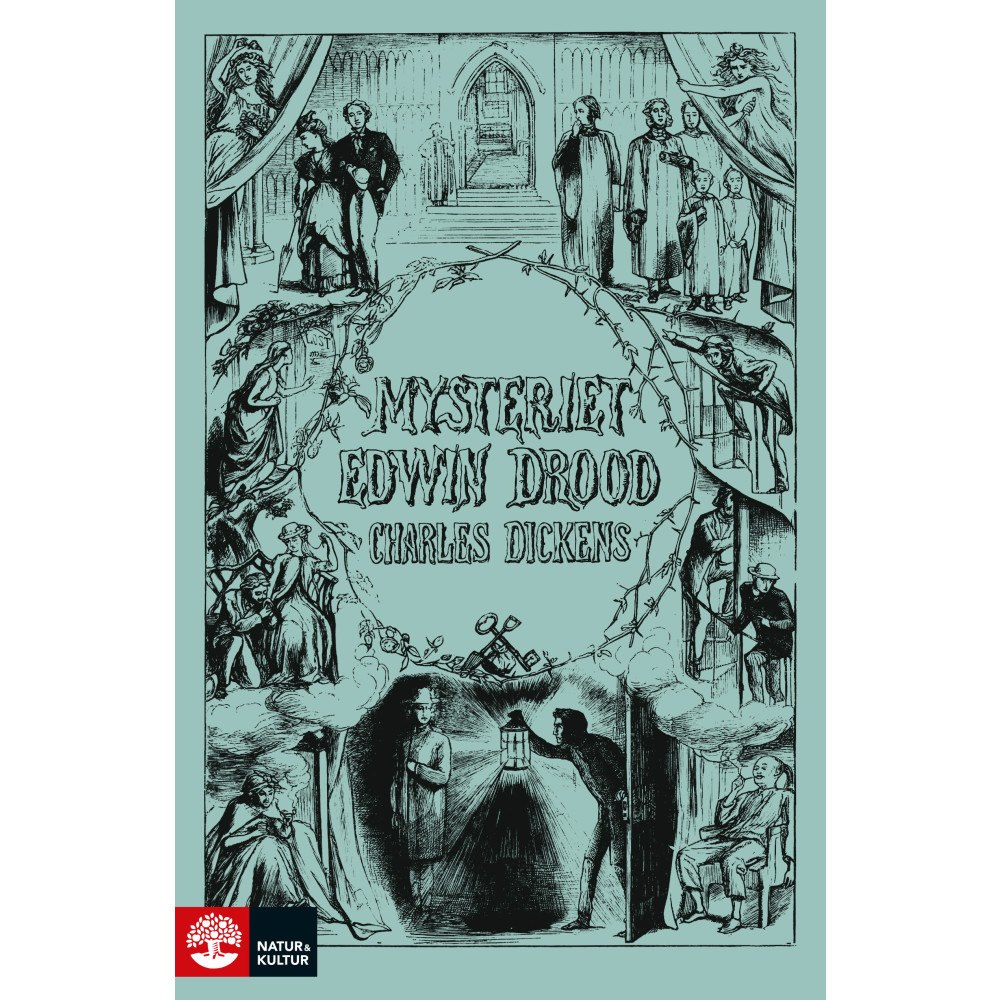 Charles Dickens Mysteriet Edwin Drood (inbunden)