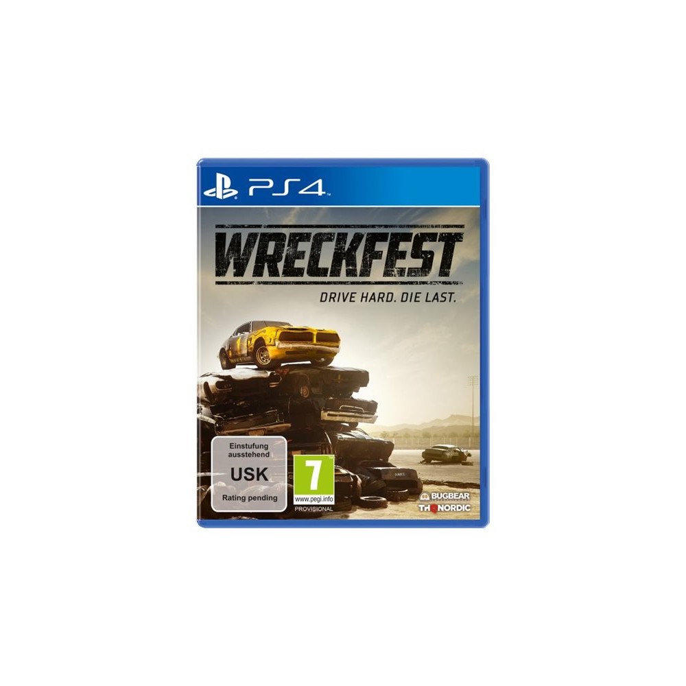 THQ Wreckfest Sony PlayStation 4