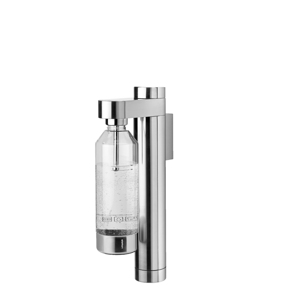 Stelton Stelton - Brus Wall Mount Carbonator (Steel)