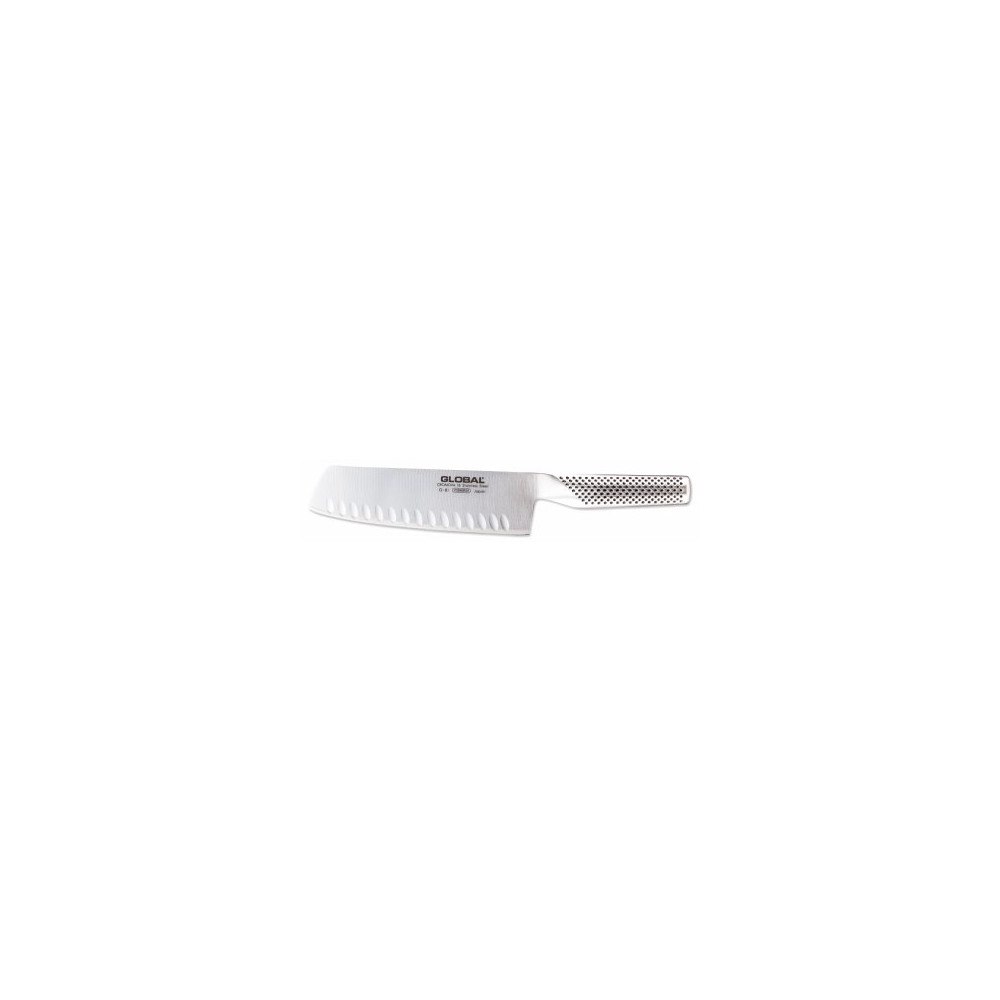 Global Global - Vegetable Knife with Granton Edge - 18 cm