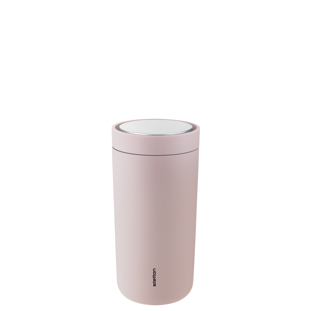 Stelton Stelton - To-Go Click Vacuum Insulated Cup 0.4 L (Soft Rose)