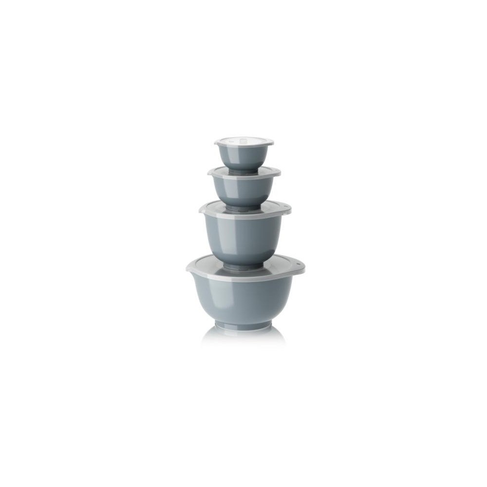 Rösti Rosti - Margrethe Bowls - Set of 4 + Lids (Dusty Blue)