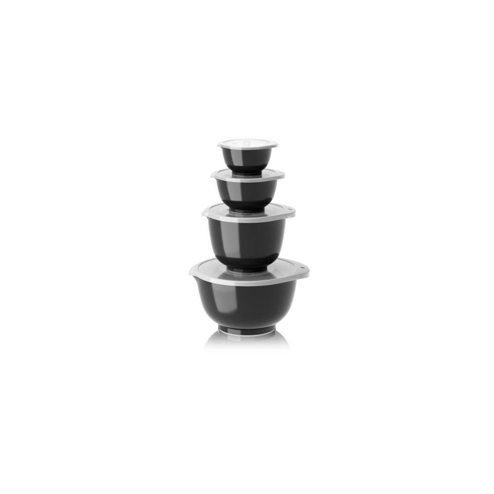 Rösti Rosti - Margrethe Bowls - Set of 4 + Lids (Carbon Black)
