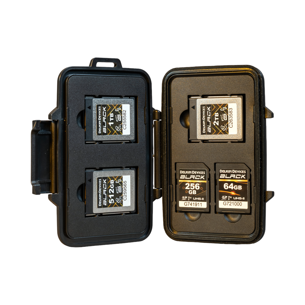 DELKIN Delkin Weather Resistant Case for CFexpress Type B (Tote for 3xCFexpress Type B/2xSD & 2xmicroSD)