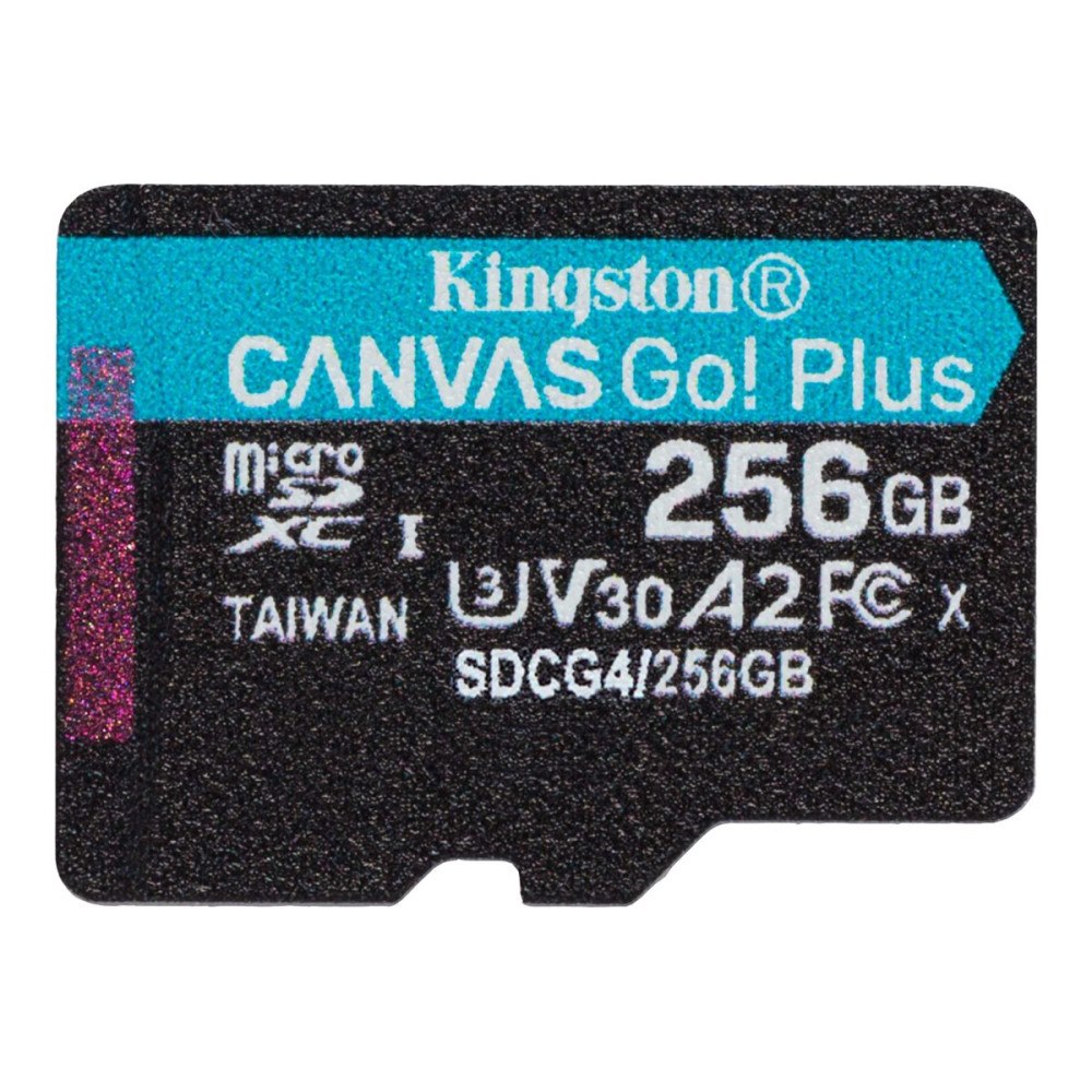 Kingston Kingston Canvas Go! Plus - flash-minneskort - 256 GB - mikroSDXC UHS-I