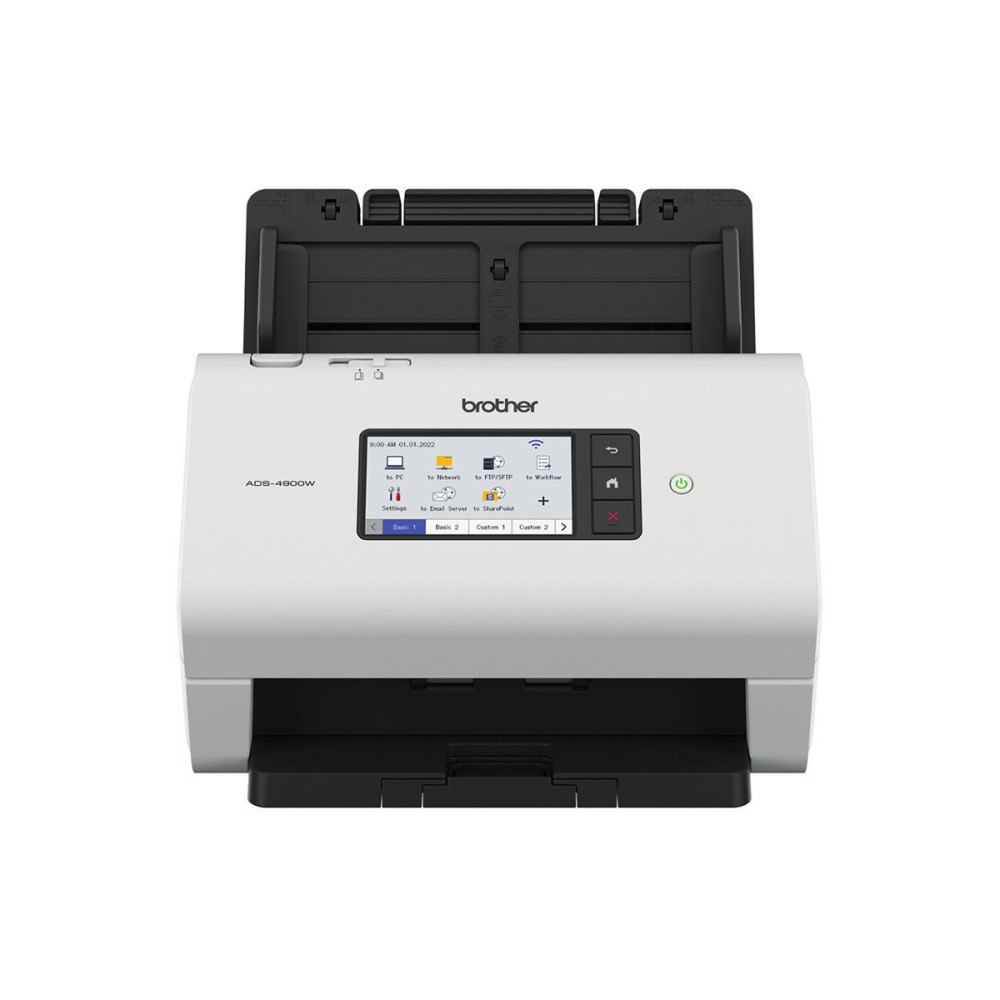 Brother Brother ADS-4900W - dokumentskanner - desktop - USB 3.0, LAN, Wi-Fi(n), USB 2.0 (Host)