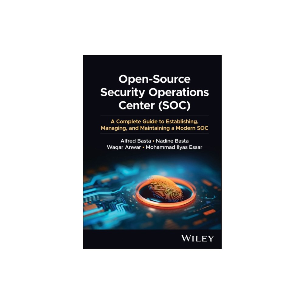 John Wiley & Sons Inc Open-Source Security Operations Center (SOC) (inbunden, eng)