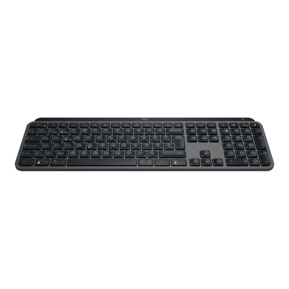Logitech Logitech MX Keys S - tangentbord - QWERTY - USA, internationellt - grafit - med Palm Rest Inmatningsenhet