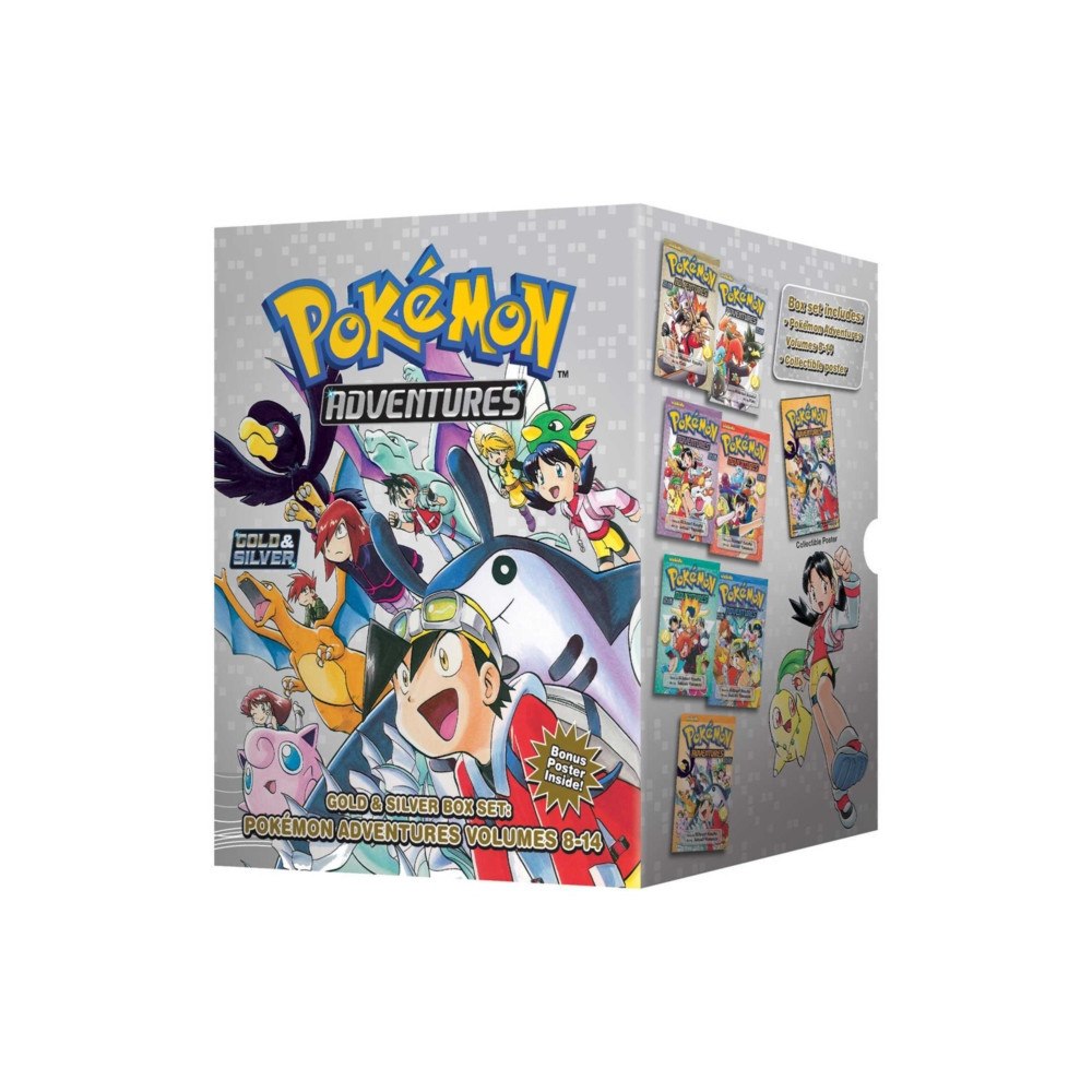 Viz Media, Subs. of Shogakukan Inc Pokemon Adventures Gold & Silver Box Set (Set Includes Vols. 8-14) (häftad, eng) (Skadad)