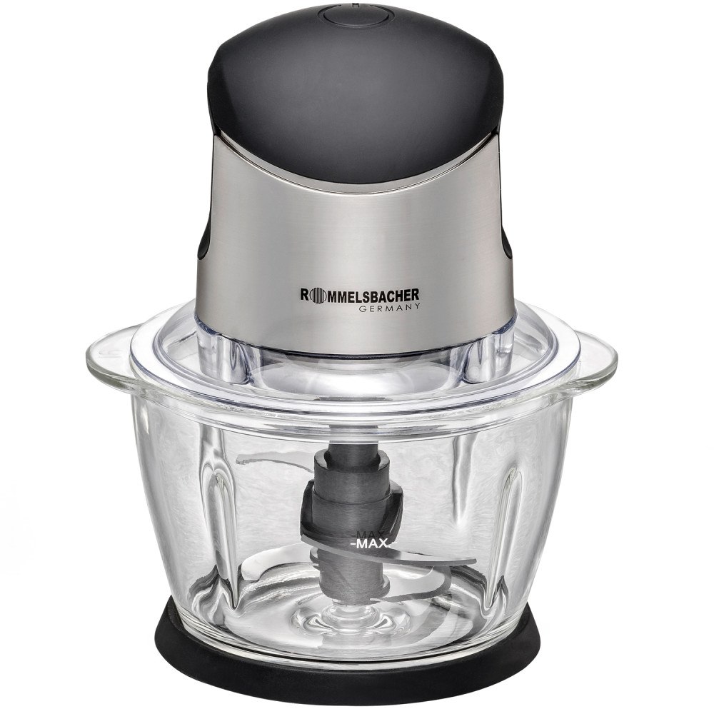 Rommelsbacher Minihackare 1,0l MZ 400 Glasskål 400W stark motor
