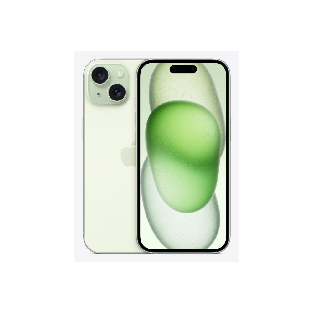 Apple Apple iPhone 15 - grön - 5G smartphone - 256 GB - GSM