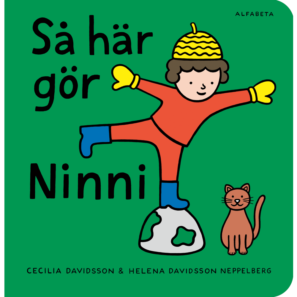 Alfabeta Så här gör Ninni (bok, board book)