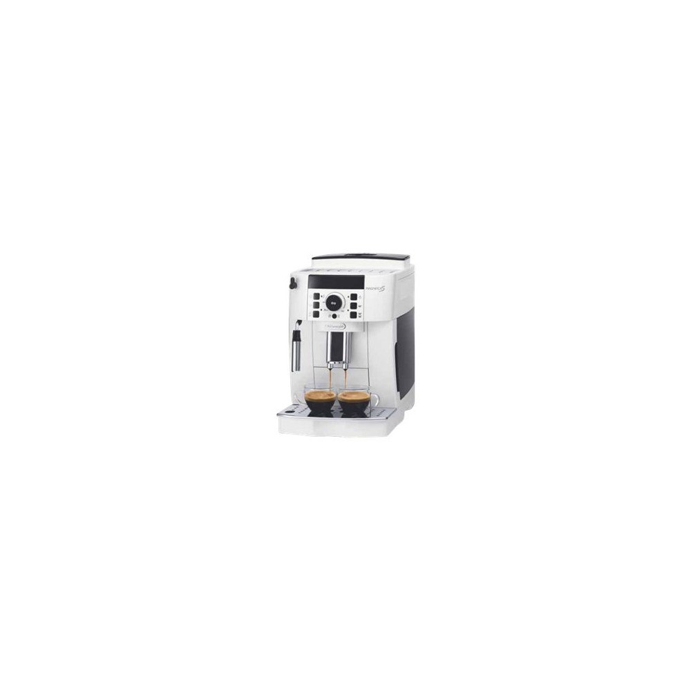 Delonghi De'Longhi Magnifica S ECAM 21.117.W - automatisk kaffekokare med mjölkskummare - 15 bar - vit