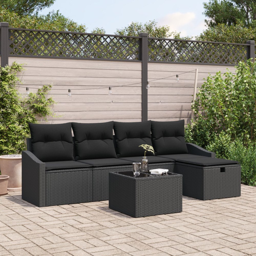 vidaXL Soffset 6 st konstrotting
