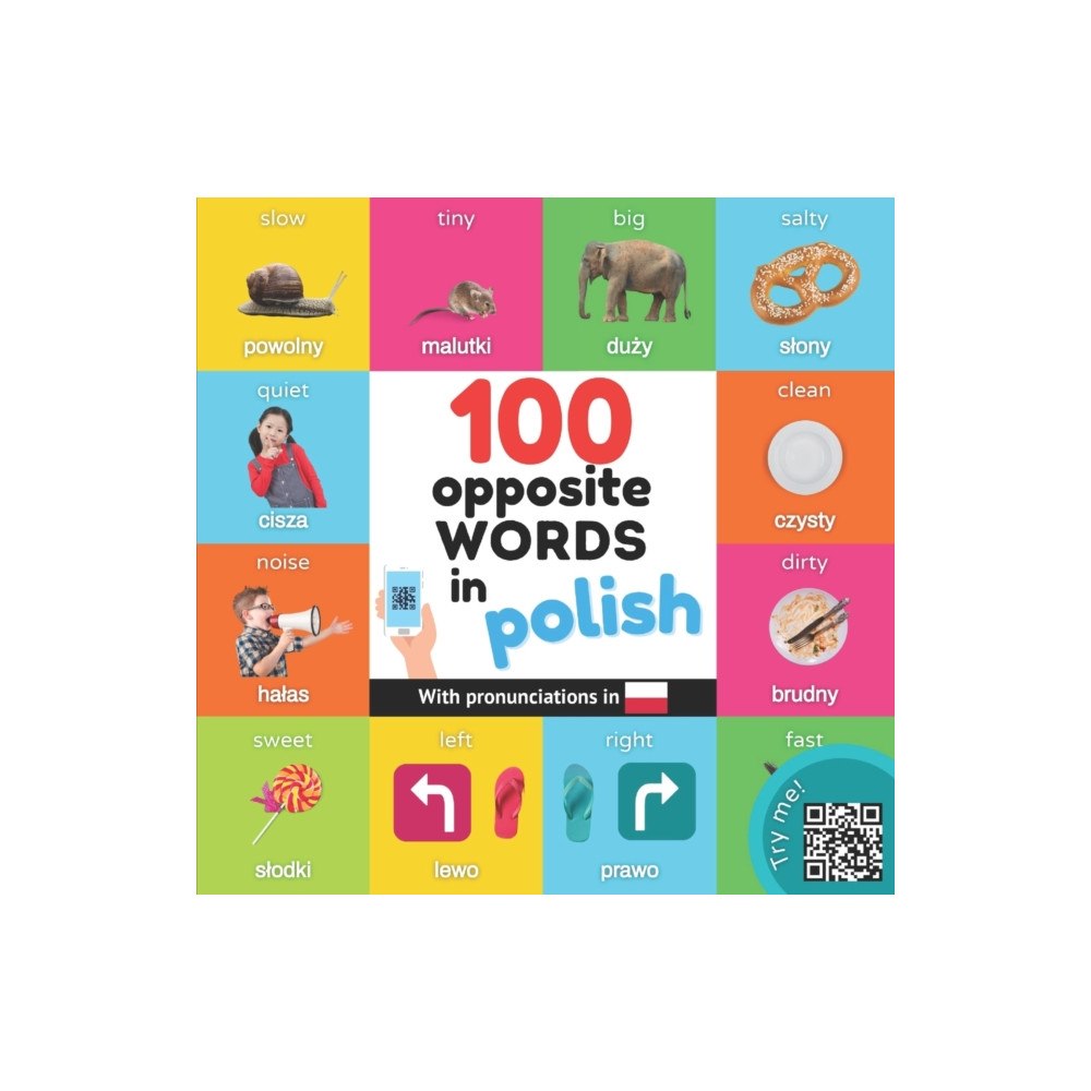 Yukibooks 100 opposite words in polish (häftad, eng)