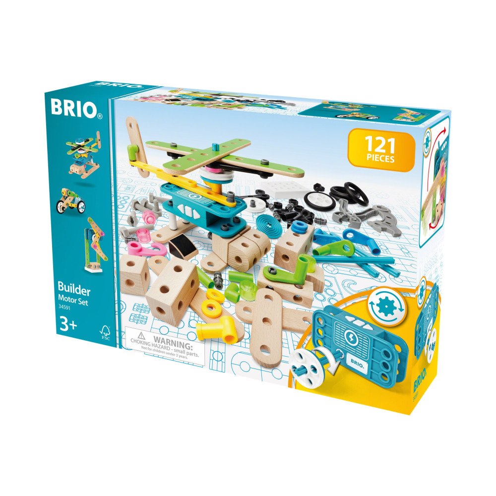 Brio BRIO - Byggpaket med fordon - byggsats