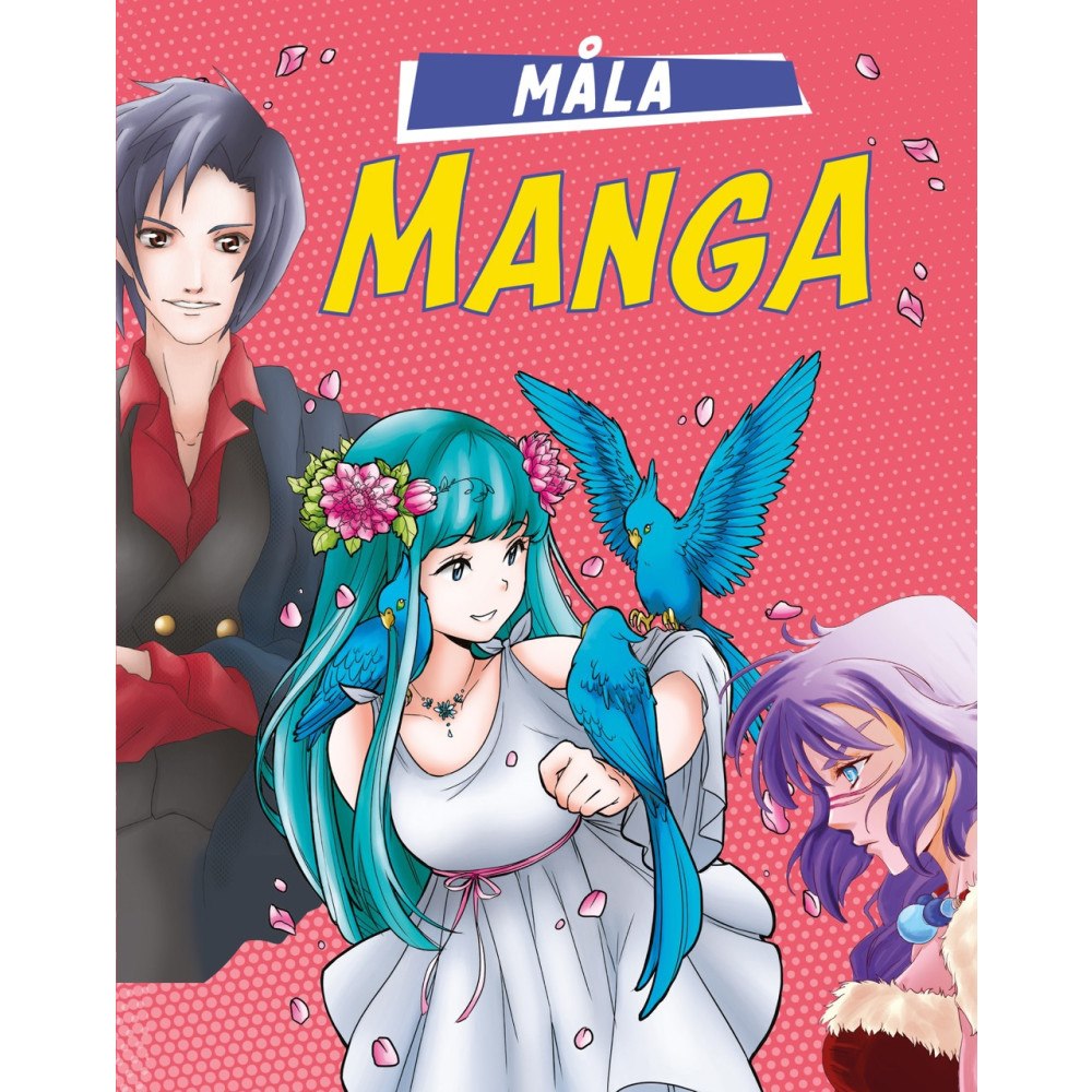 Tukan Förlag Måla manga (häftad)
