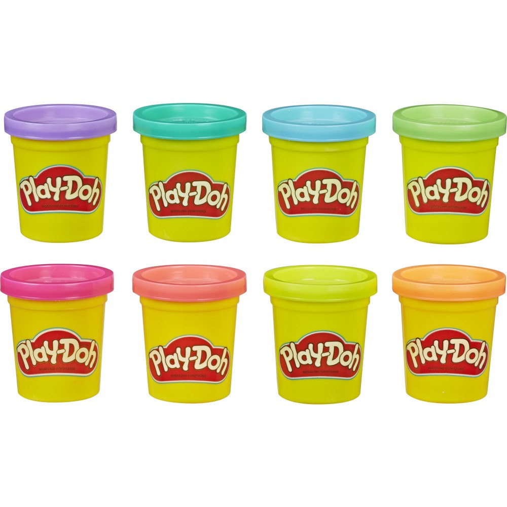 Play Doh Play-Doh - 8 Pack - Neon (E5063)